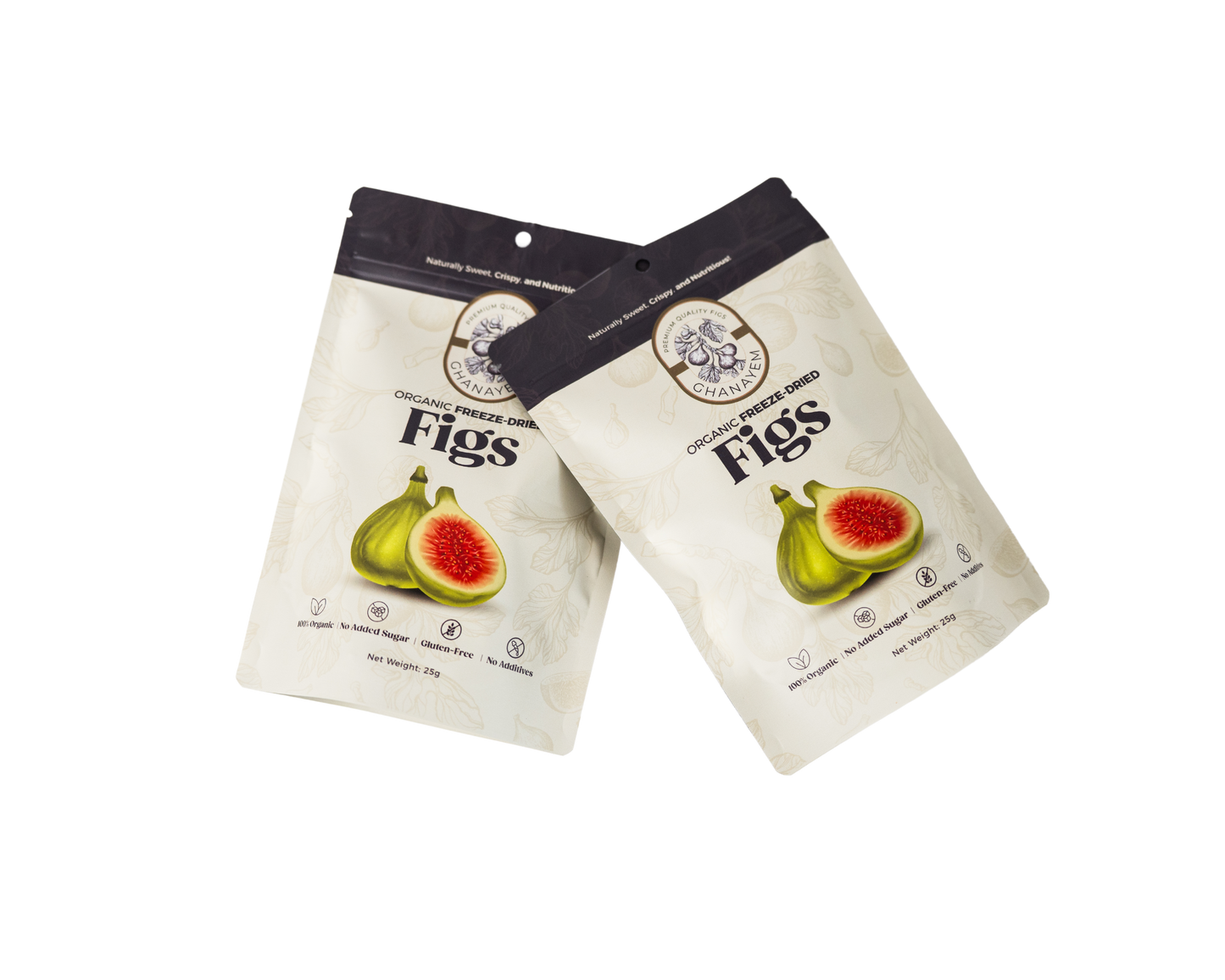 Freeze-Dried Jasm Green Figs (25g)