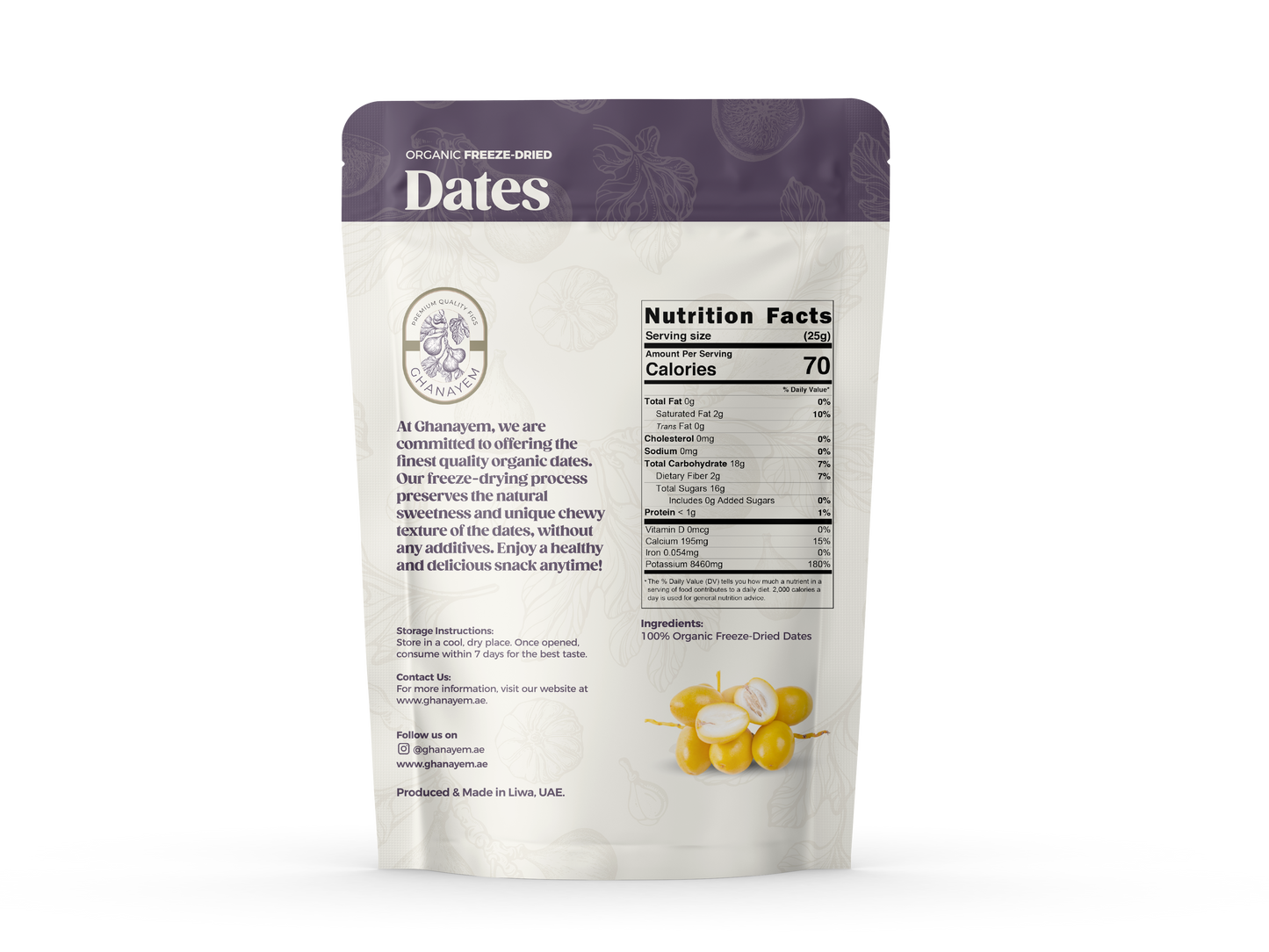 Freeze-Dried Barhi Dates (25g)